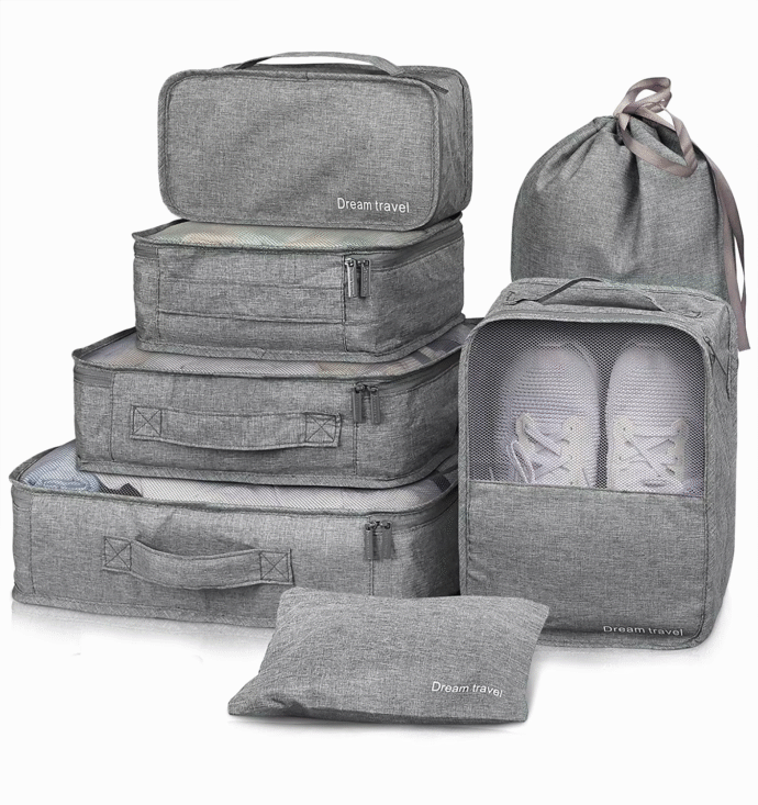 Organisateurs de Valise – 7 Pièces