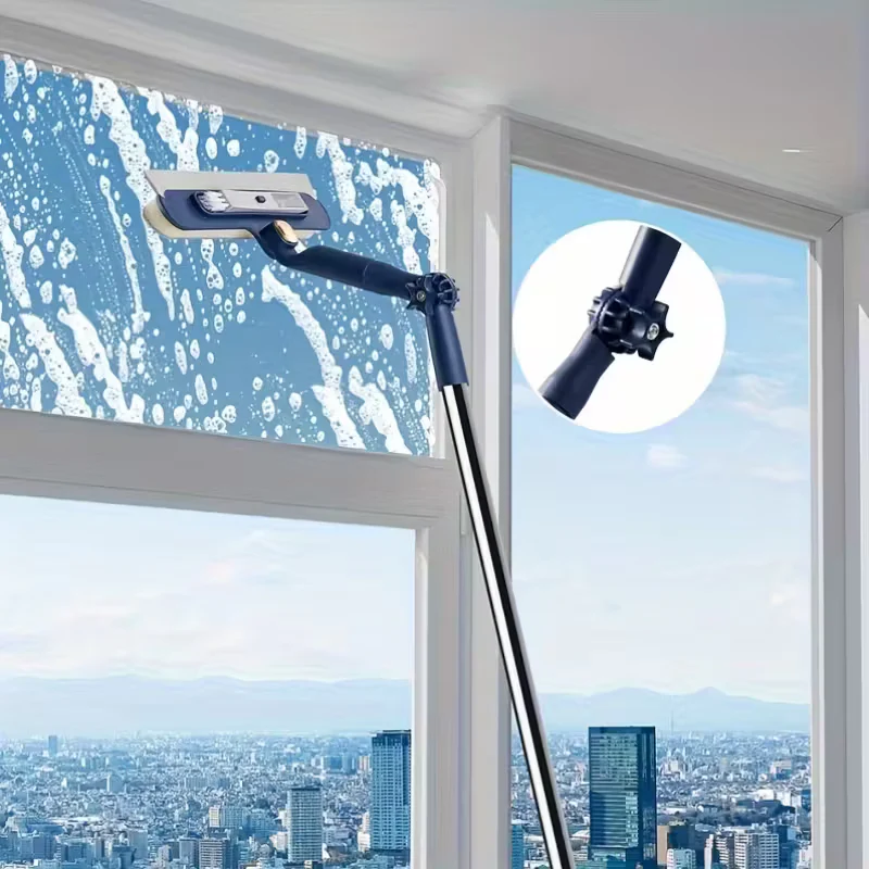 Raclette Lave-Vitres Télescopique 4-en-1 – 120 cm - Image 4