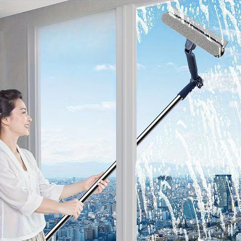 Raclette Lave-Vitres Télescopique 4-en-1 – 120 cm - Image 2