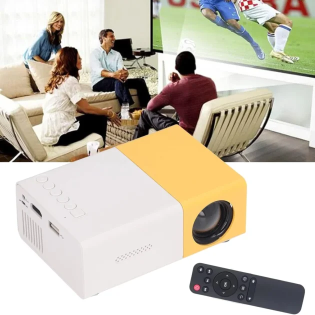Mini Projecteur LED Portable Full HD 1080p