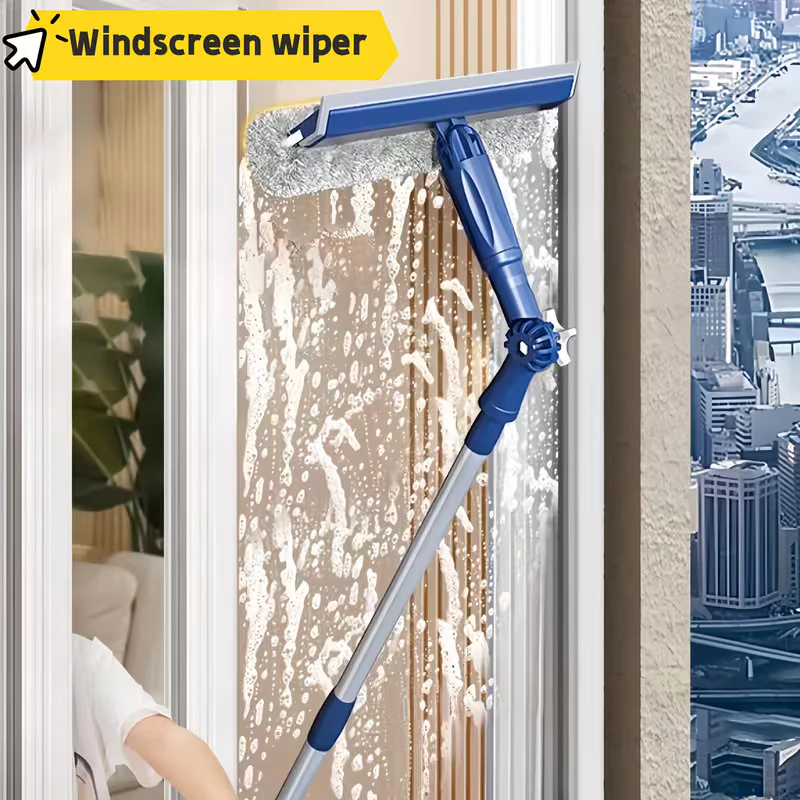 Raclette Lave-Vitres Télescopique 4-en-1 – 120 cm - Image 12