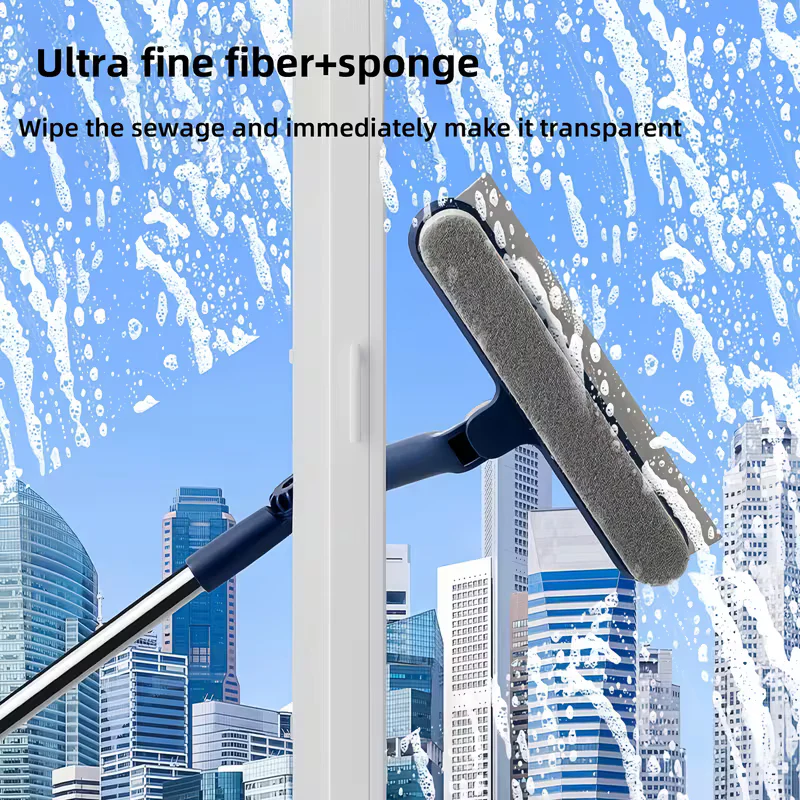 Raclette Lave-Vitres Télescopique 4-en-1 – 120 cm - Image 9