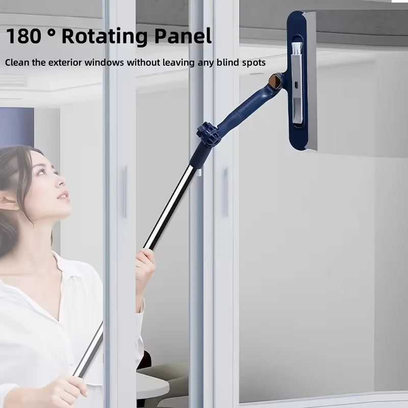 Raclette Lave-Vitres Télescopique 4-en-1 – 120 cm - Image 11