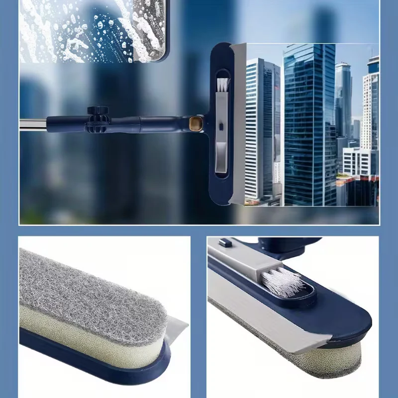 Raclette Lave-Vitres Télescopique 4-en-1 – 120 cm - Image 6